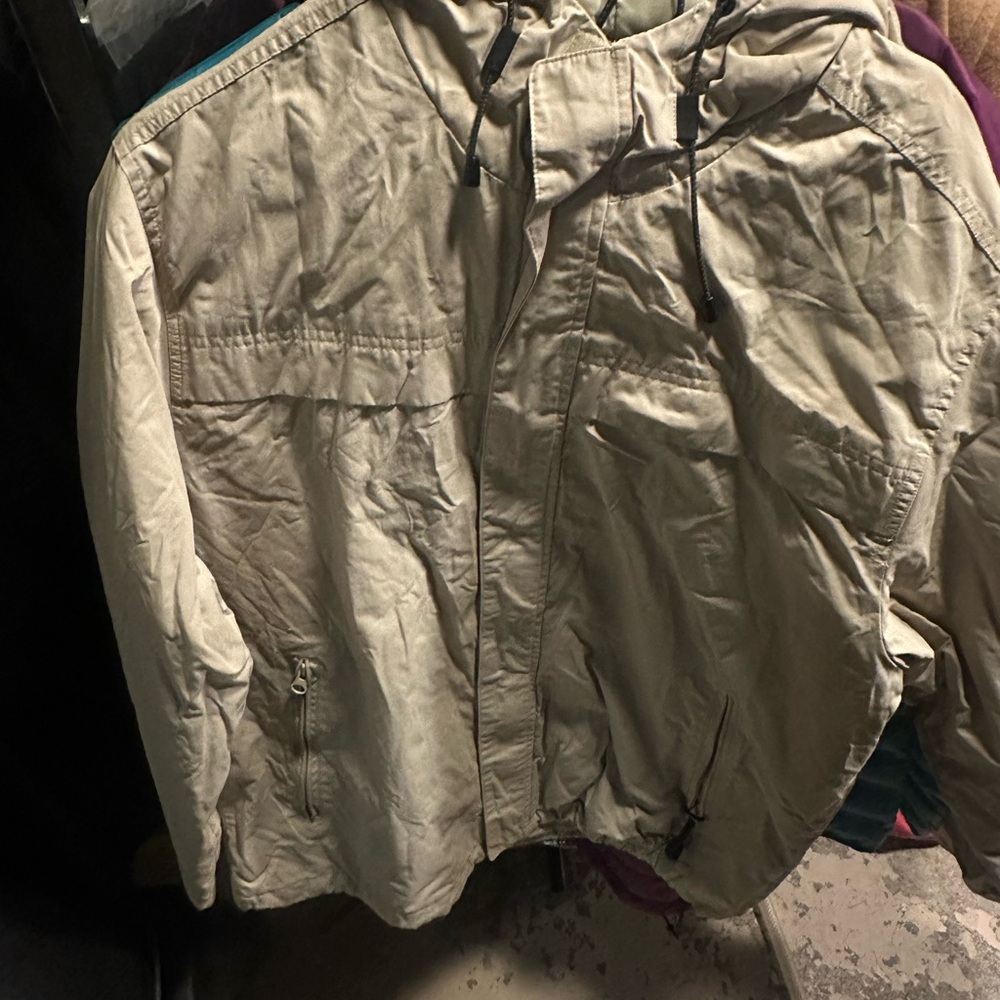 Eddie Bauer Beige Outdoor Jacket‎